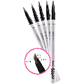 This is the best eyebrow pencil due to its triangular brow pencil shape. Perfect for shaping and brushing, it does not need sharpening and does not break easily like conventional pencils. Please chose the colour that suits you best.